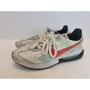 Nike Air Max Pre-Day Mens Size 9 White Red Athletic Shoes Sneakers DV2211-100